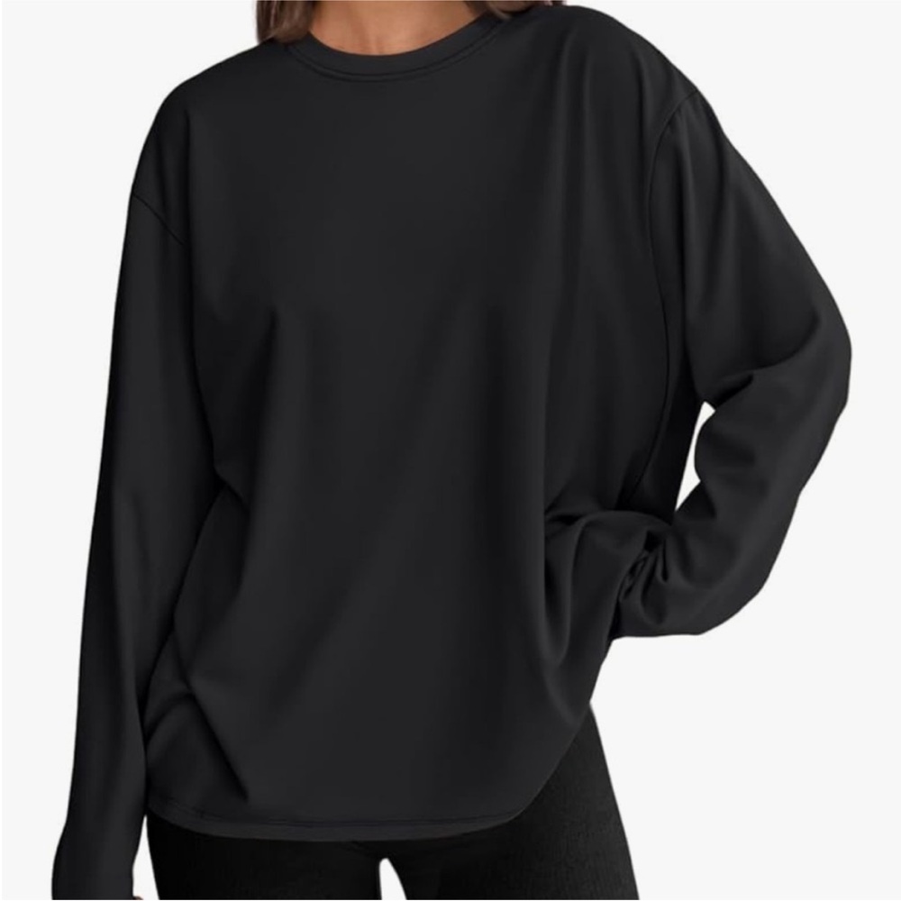 NWT Black Women's Long Sleeve Top